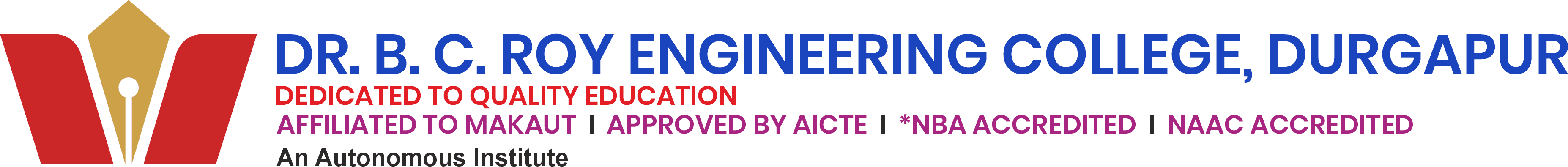 DR. B.C. Roy Engineering College logo